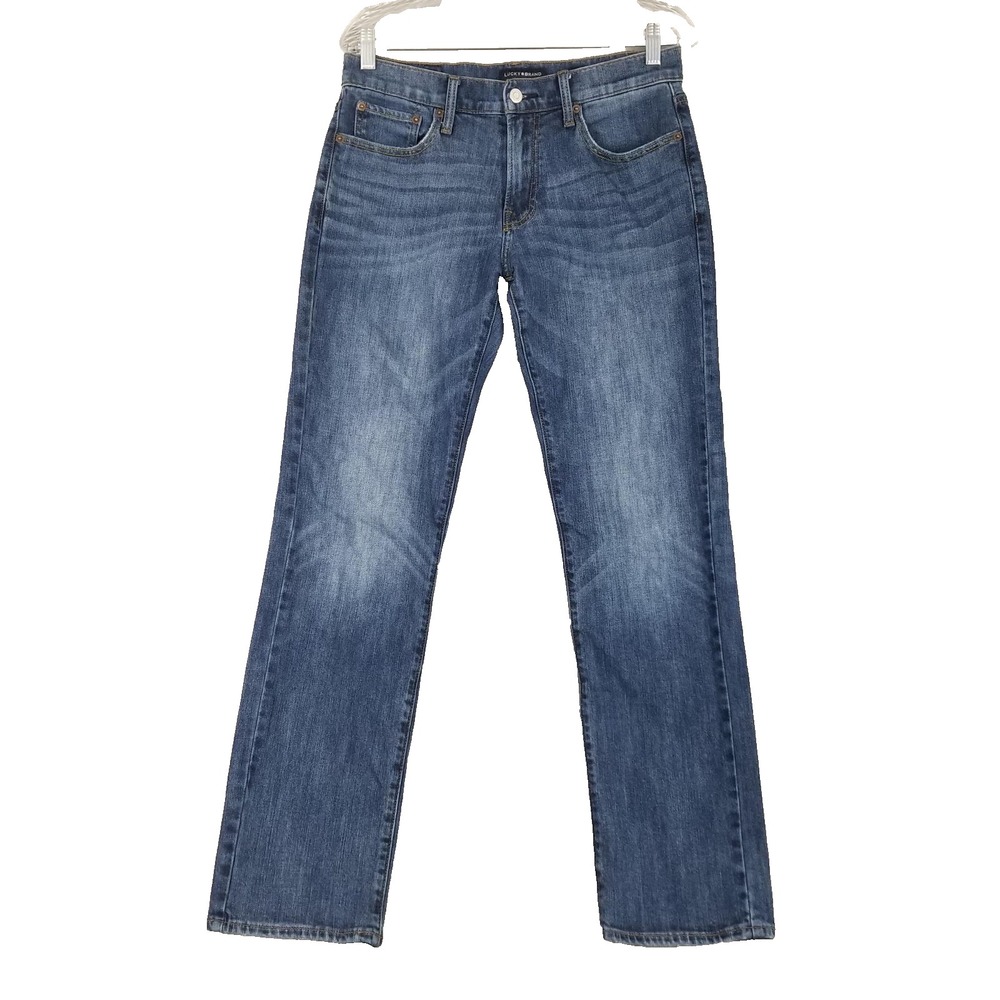 Lucky Brand 221 Jeans Mens 30x32 Blue Straight‎ Leg Stretch Denim Los Angeles